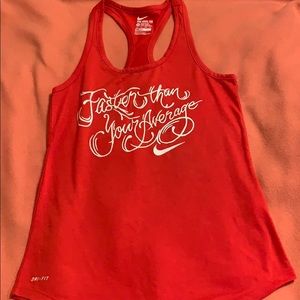 NIKE DRIFIT WORKOUT TANK TOP